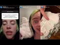 Download Lagu Billie Eilish FULL Insta story: are the shoes pink and white or mint and white? Q\u0026A