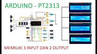 Membuat Tone Control Digital dengan Arduino PT2313 Project herukentofficial