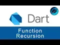 Function Recursion - Dart Programming