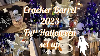 Cracker Barrel Halloween 2023 NEW FULL DISPLAY SETUP