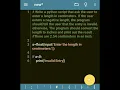 Python program to convert length in cm to inches