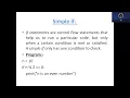 PPS unit 2 Part 1 Decision Control Statement FE-19 SPPU Pune university python