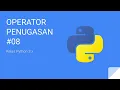 Kelas Python 3 - Operator Penugasan