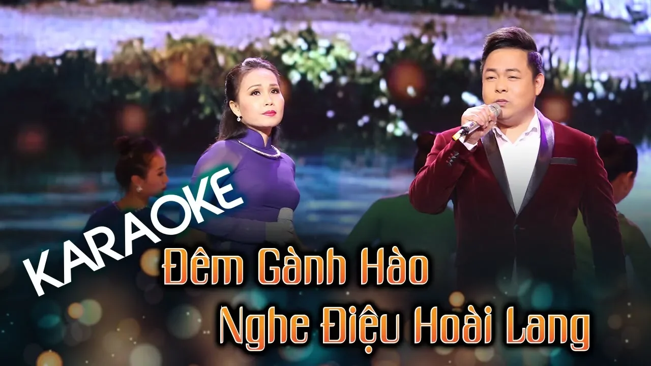 [KARAOKE] Đêm Gành Hào Nghe Điệu Hoài Lang - Beat Song Ca Chuẩn | Hoa Dương TV