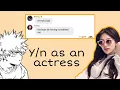 Lagu Y/N AS AN ACTRESS [MHAXYN]