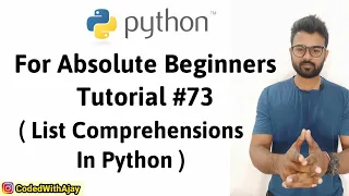 Python Comprehensions Python Tutorials For Absolute Beginners In Hindi