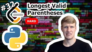 Longest Valid Parentheses Python Solution - LeetCode