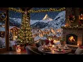 Lagu Warm Christmas Jazz in Switzerland 🎹 Calm Winter Jazz with Fire Crackling for Holiday Relaxation 🎄