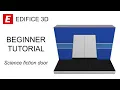 Make a science fiction door with Edifice 3D