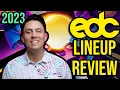 EDC Las Vegas 2023 Lineup Review - BY STAGE GENRE