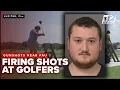 Suspect accused of firing at 4 Florida golfers booked for attempted murder