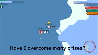 Paper io 2 World Conflict to score 2231 129th 100