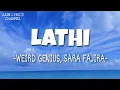 Download Lagu Weird Genius, featuring Sara Fajira - LATHI (ꦭꦛꦶ)  (Lyrics)