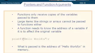 06 04 Pointers Function Arguments C Tutorial