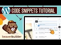 Assistant CODE APP Create Edit and Manage WordPress Code Snippets NEW in 2024