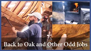 Acorn to Arabella – Journey of a Wooden Boat – Episode 112: Back to Oak and Other Odd Jobs