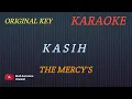Download Lagu KASIH - THE MERCY'S (KARAOKE) ORIGINAL KEY___BUDI AURA AURA COVER