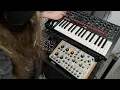 Lagu Moog Messenger - Majella IMplexus, Erica Synths Steampipe, Body Synths Metal Fetishist textures