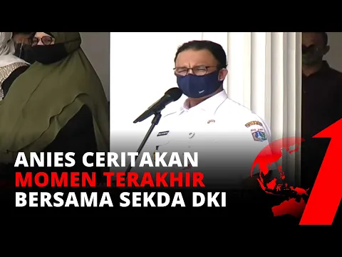 Menahan Tangis, Anies Pimpin Upacara Pelepasan Jenazah alm. Saefullah | tvOne