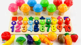 Kids Learn to Count & Play with Shapes Toy! Best Learning Videos for Toddlers! | Educational Videos