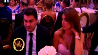أصالة تشعل مسرح ال             بموال مع اغنية  خانات الذكريات  دندنها