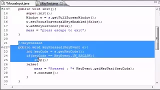 32 Java Game Development 32 Final Mouse Input