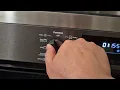 How to set the clock on a Westinghouse oven via the menu