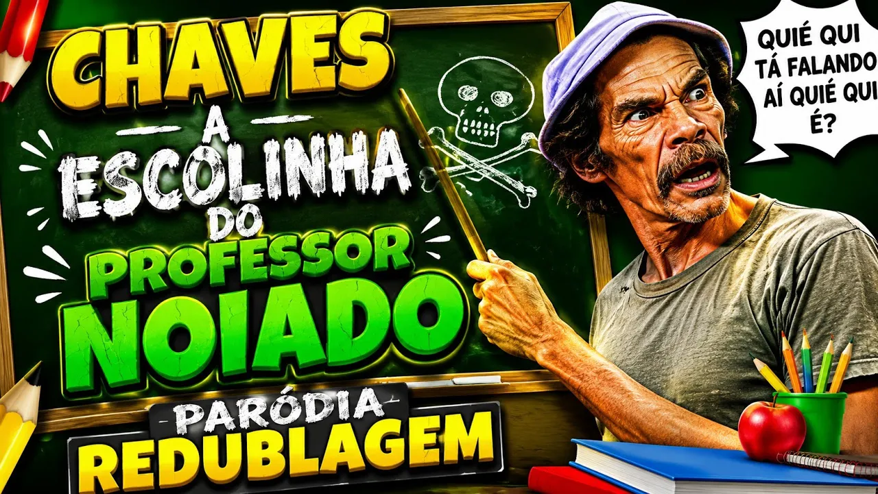 CHAVES - A ESCOLINHA DO PROFESSOR NOIADO - PARÓDIA REDUBLAGEM 2026,#chaves#redublagens#humor#shopee