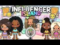 Download Lagu INFLUENCER ISLAND! 🏝️💗 (THE PICK ME GIRL 👧🏼) (EPISODE 2) | With Voices 🔈 | Toca Life World Roleplay