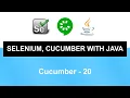 Selenium Cucumber with Java Course Cucumber - 20
