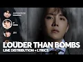 Download Lagu BTS - Louder than bombs Line Distribution + Color Codeds