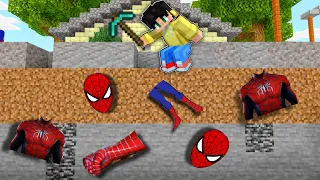 Dave Found Spiderman Suit To Become REAL SpiderMAN In Minecraft