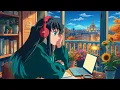Download Lagu Autumn night study in Paris | Anime Lofi hip hop Beats to Relax, Focus \u0026 Chill