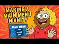how to make a main menu in unity 6 without crying