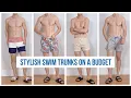 6 Affordable Swim Trunks in Stores RIGHT NOW Men s Swimsuit Haul Summer 2019