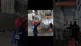 Watch the build of a performance catamaran #odiseacatamarans #performanceboats #welding #boatbuild