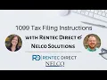 1099 Filing Updates with Nelco and Rentec Rentec Direct Webinar