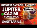 Sagittarius Forecast Jupiter Cazimi Luckiest Day for 12 Years