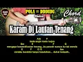 Chord/Kunci Gitar Rheina Karam Di Lautan Tenang Dari Nada Dasar A Minor