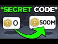 This SECRET Promo Code Gives FREE ROBUX 2026