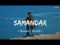 Download Lagu Samandar - Lofi (Slowed + Reverb) | Jubin Nautiyal, Shreya Ghoshal | SR Lofi