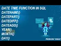 Day-12 DATETIME FUNCTION IN SQL DATE AND TIME SQL Tutorial in Hindi