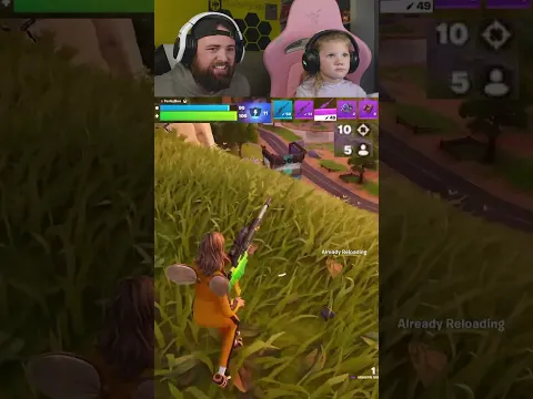 2 Year Old Fortnite Prodigy Wipes a Whole Team Just Using a Sniper! #gaming #fortnite #fortniteclips