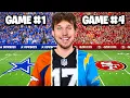 Going to 4 NFL Games in 48 Hours