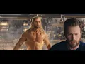 chris evans reacting to naked chris hemsworth in thor love and thunder