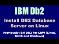 Install IBM DB2 on Linux RHEL 9 1