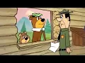 Yogi Bear Clip - Yogi Snaps at Ranger Smith The Yogi Bear Show 1961