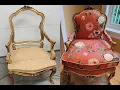 How To Upholster a Bergere Chair