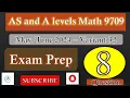 A Levels Math 9709 P3-32 2024 Vectors Line Intersections Q8 Explained