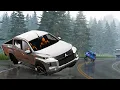 Lagu BeamNG Drive - Realistic Car Crashes | Dangerous Driving #11